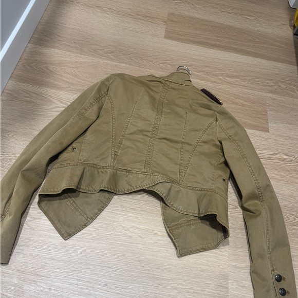 Free People Tan Utility Jacket - Picture 2 of 3